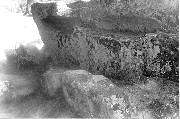 Tumba exenta a la roca principal de la necrópolis